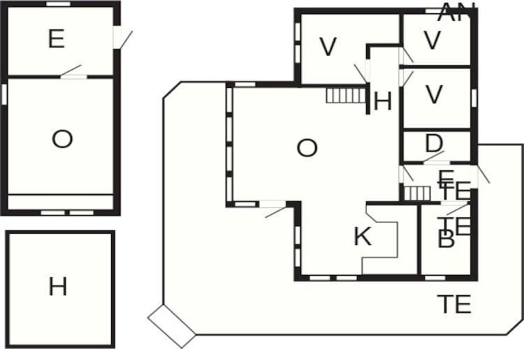 Three-Bedroom Holiday Home In Dyrvik Tuvnes エクステリア 写真